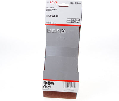 Bosch 3 pneus 100x620 meilleur bois+peinture, 150