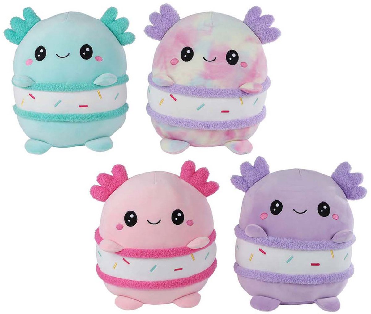 Ramenez-moi à la maison câlin en peluche axolotl, 25cm
