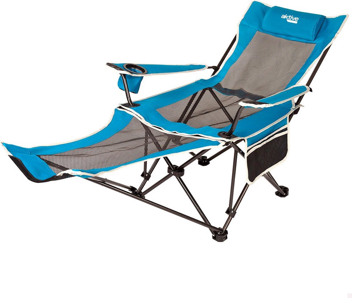 Chaise hamac active bleu 152 x 75 x 54 cm