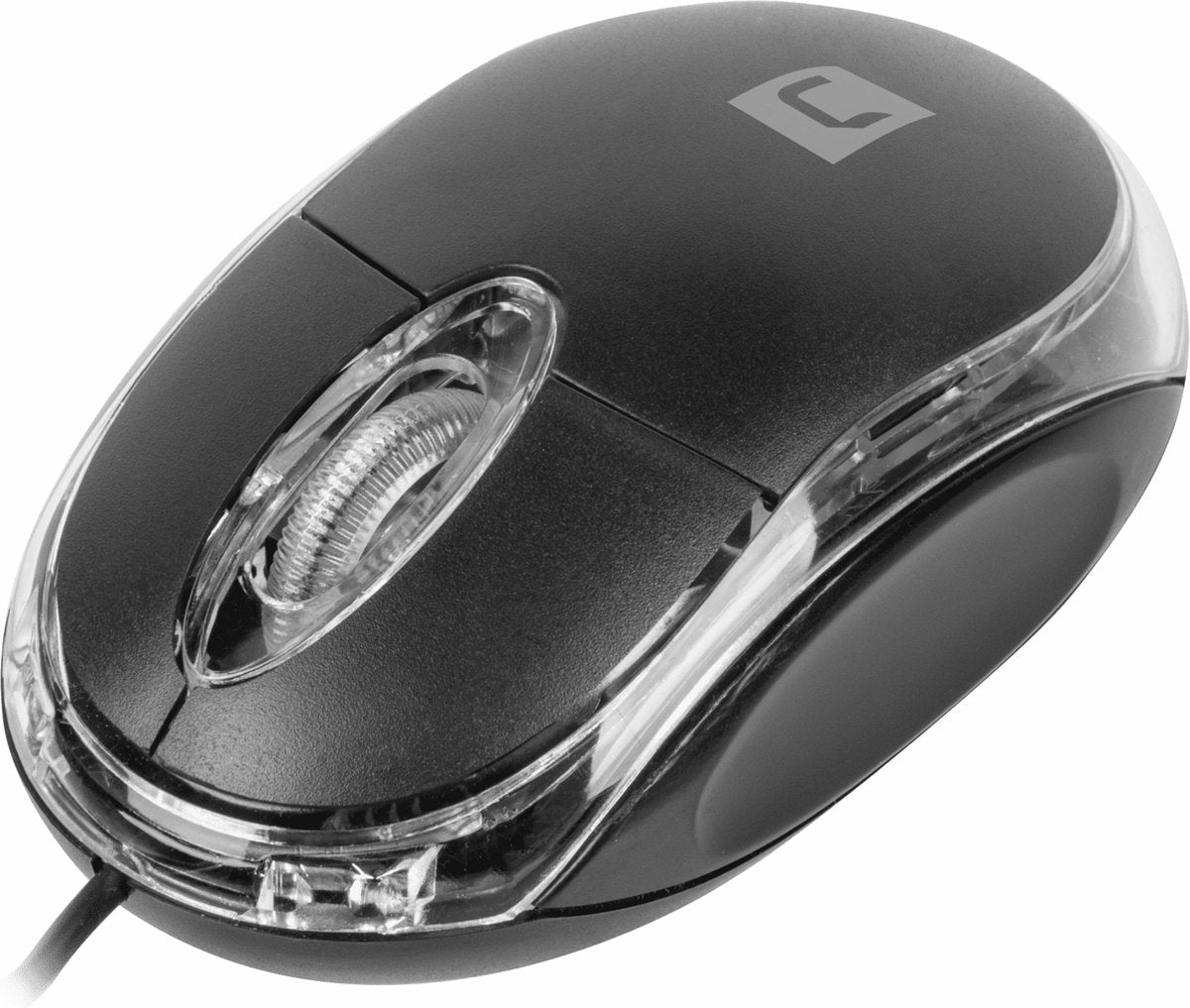 Natec vireo 2 - souris filaire optique - 1000 dpi - noire - ergonomique