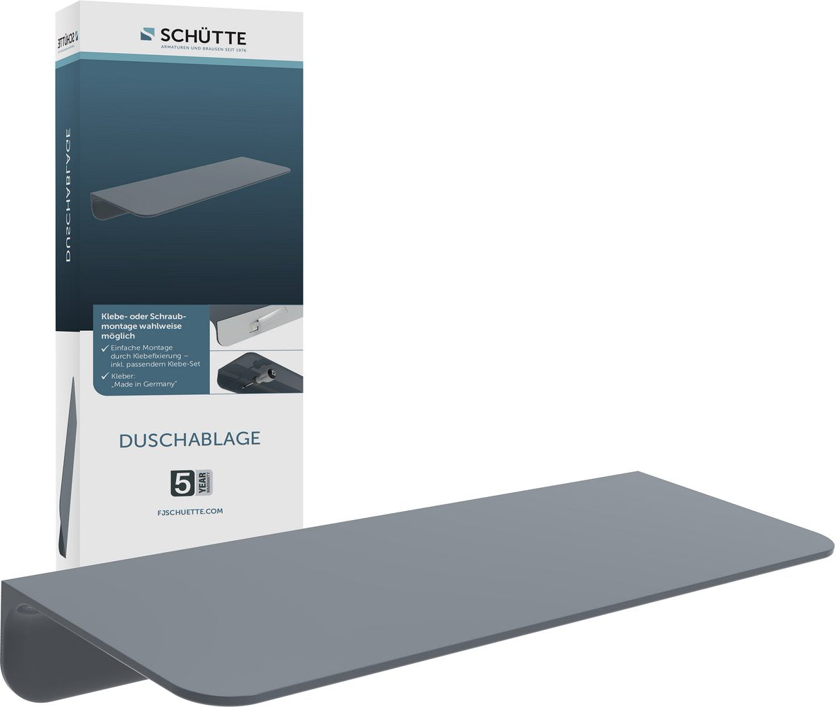 Etagère de douche Schütte - anthracite
