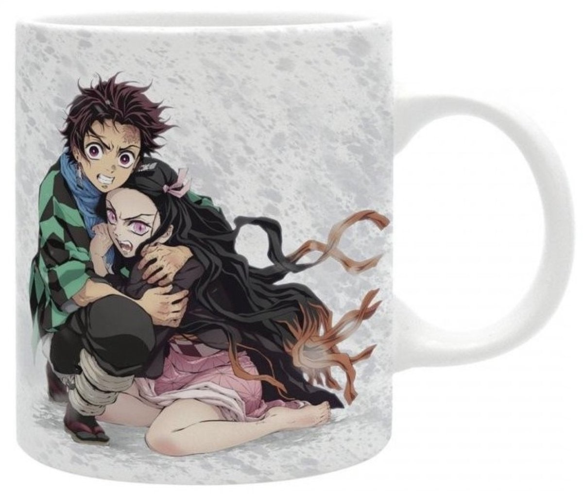 Tueur de démons sans marque sans marque - tanjiro nezuko - tasse