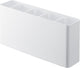 Yamazaki kitchen utensils and cutting board holder - tower - white