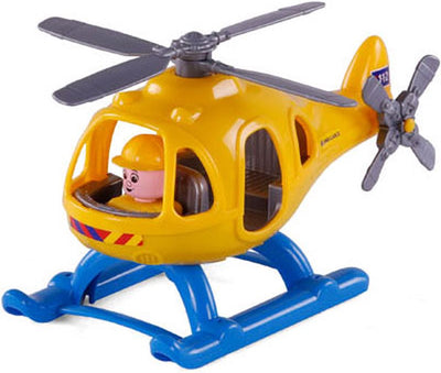 Cavallino Toys Cavallino Ambulance Helicopter with Play Figure, 29,5 cm