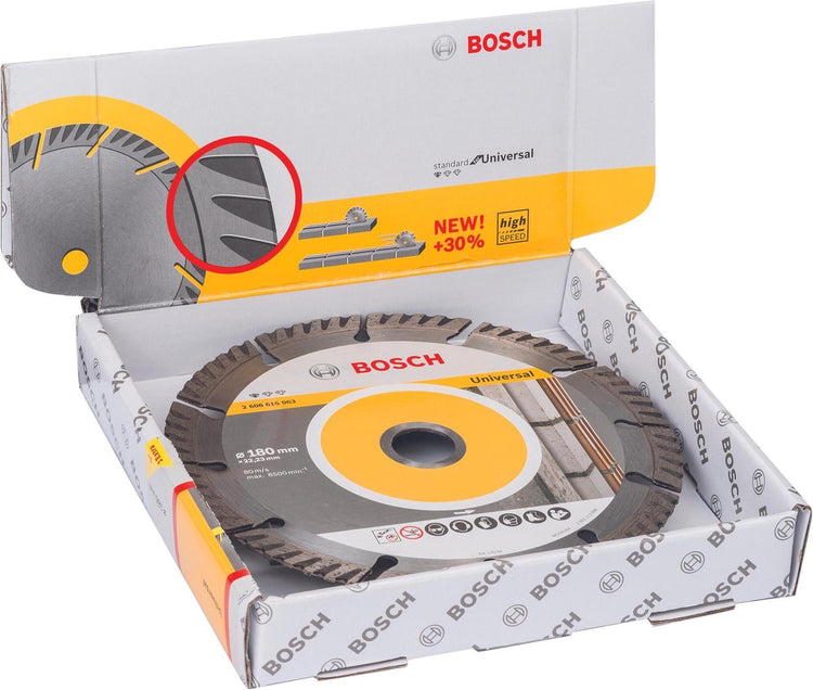 Disque diamant Bosch 10x prof univ 180 22.23