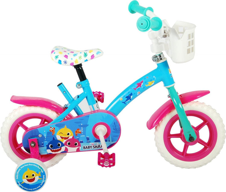 Ocean Children's Bicycle - Unisexe - 10 pouces - Blue rose - Trapper