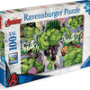 Ravensburger Jigsaw Puzzle XXL Marvel Hulk, 100e.
