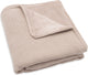 Jollein - couverture de berceau 75x100cm - couverture de berceau, couverture de berceau, couverture de bébé - tricot basique - tricot basique - polaire rose sauvage