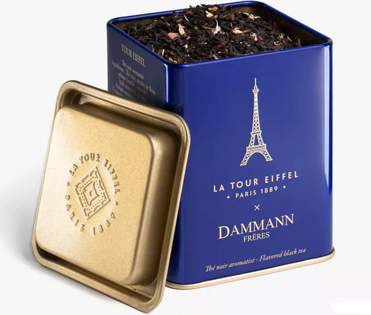Dammann Frères Dammann Frères boîte à thé la tour Eiffel 100 grammes