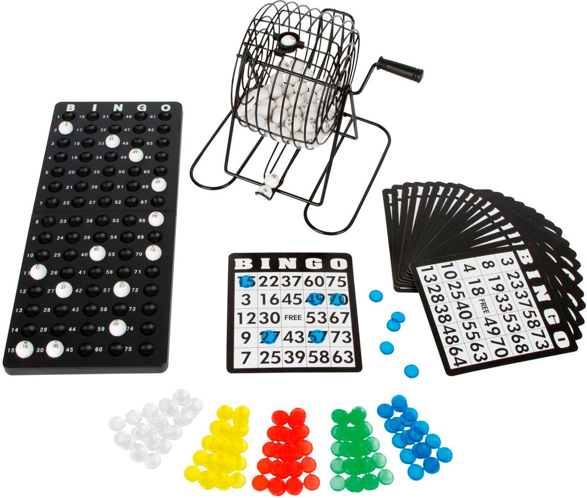 Petit pied bingomolen avec accessoires