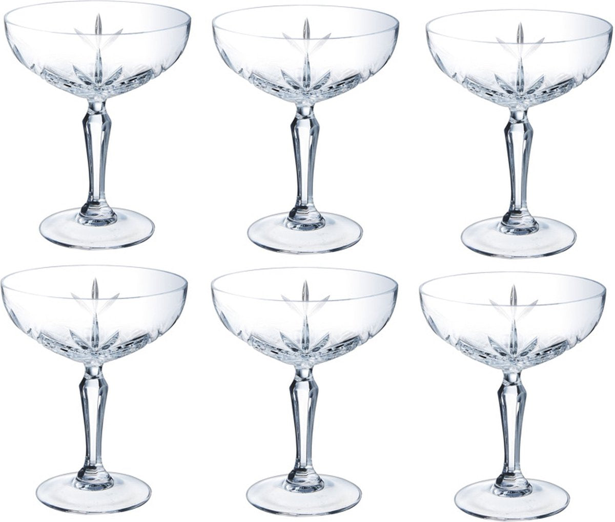 Arcoroc broadway - verres à cocktail - 25cl - (lot de 6)