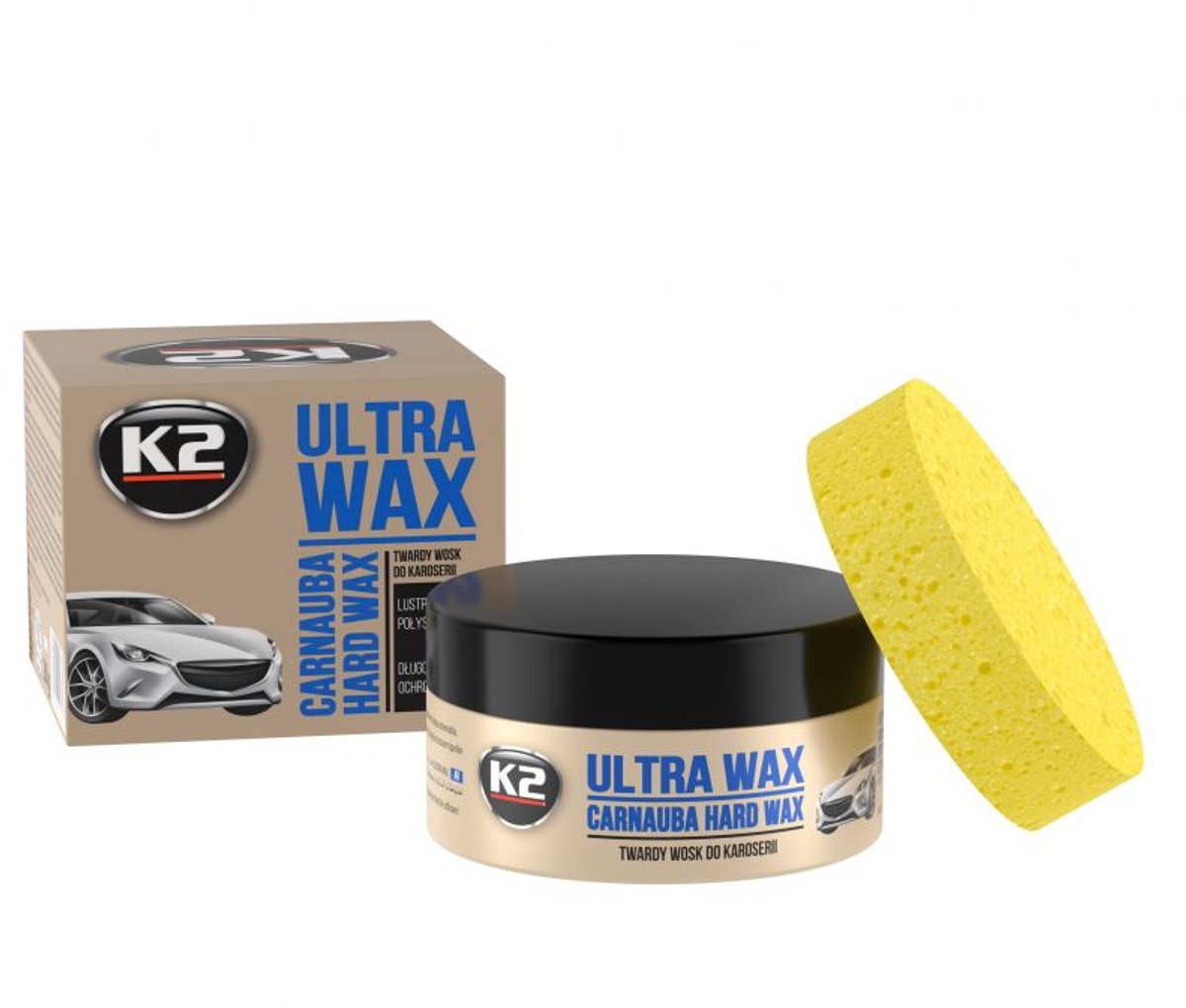Série K2 k073 - cire de protection de peinture automobile - 250 ml - twardy - cire de polissage