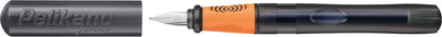 Stylo plume Pelikan o junior - anthracite - gaucher