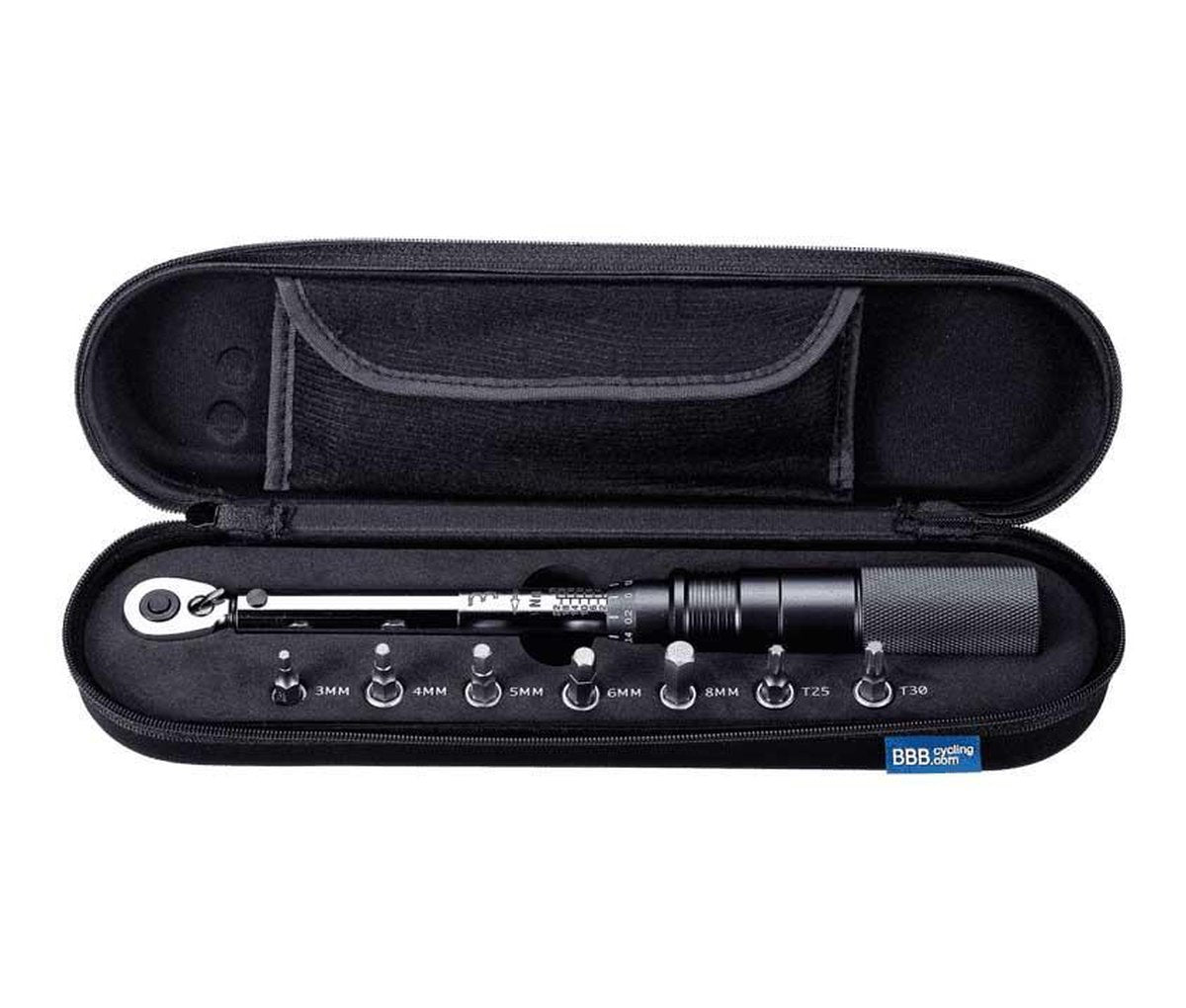 Clé dynamométrique de cyclisme Bbb 1 4 – jeu d'outils pour vélo 2-24 nm – jeu de torx hexagonaux – btl-173