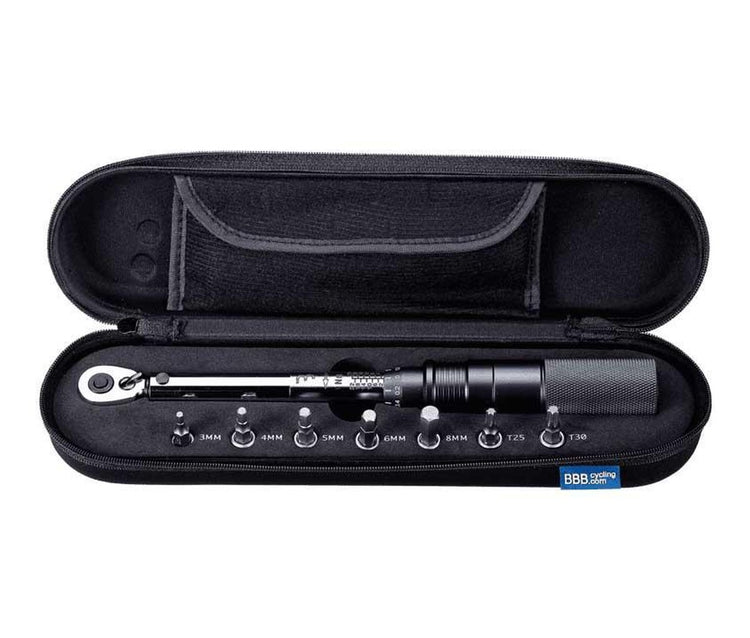 Clé dynamométrique de cyclisme Bbb 1 4 – jeu d'outils pour vélo 2-24 nm – jeu de torx hexagonaux – btl-173