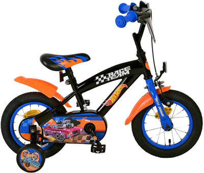 Roues chaudes de roues chaudes 12 vélos noirs orange bleu 31256