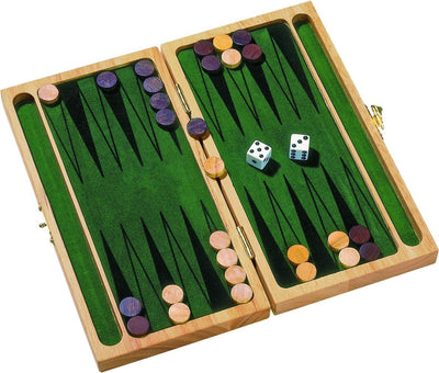 Backgammon en bois de Goki