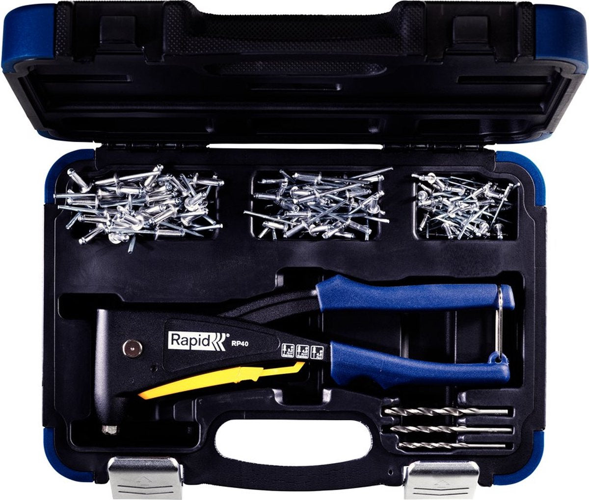 Pince à rivets aveugles Rapid rp40 en coffret - 5001127