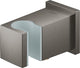 Grohe euphoria cube coude de raccordement mural de douche avec support mural - graphite dur - 26370al0