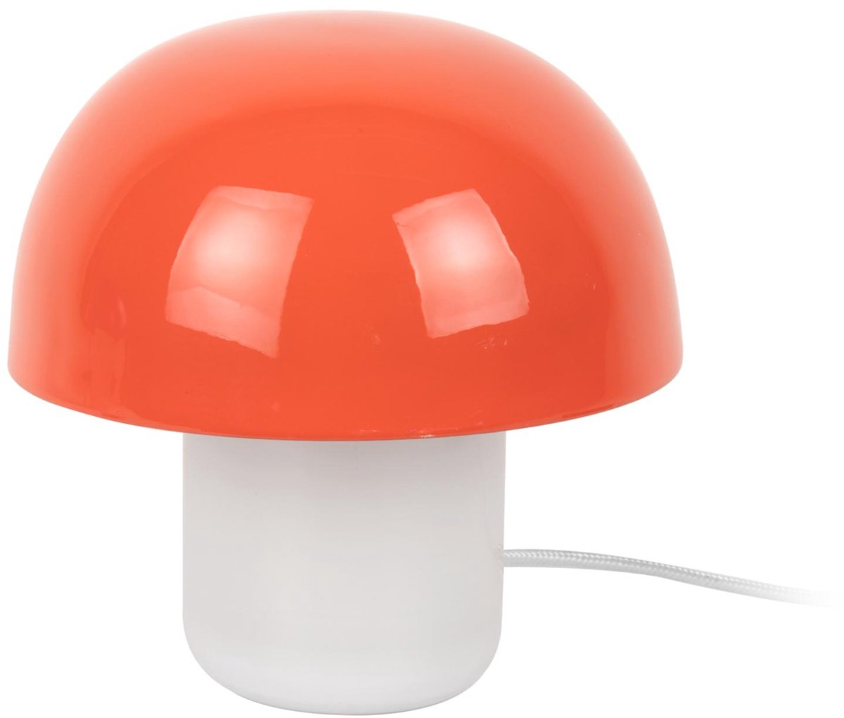Lampe de table Leitmotiv nuevo mini champignon - orange - 20x20x20cm - moderne
