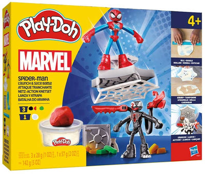 Play-Doh Spiderman Location et Slice Battle