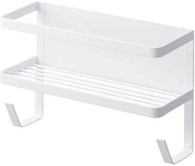 Étendoir à linge magnétique tour Yamazaki - blanc