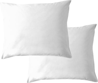 Taie d'oreiller en molleton premium Cendrillon - protège-oreiller - lot de 2 taies d'oreiller - 60 x 70 cm - blanc