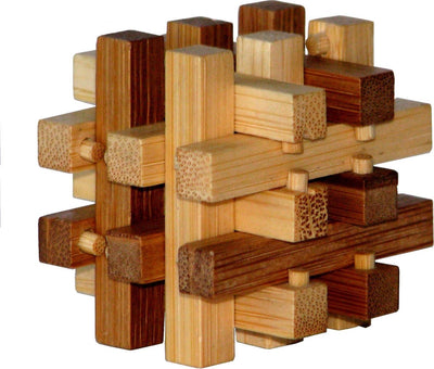 Eureka 3D Bamboo Brain Puzzle Slide ****