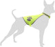 Gilet de sécurité pour chien Flamingo refi - jaune - longueur dos 34 cm