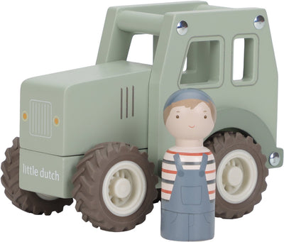 Tracteur en bois Little Dutch FSC
