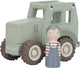 Tracteur en bois Little Dutch FSC