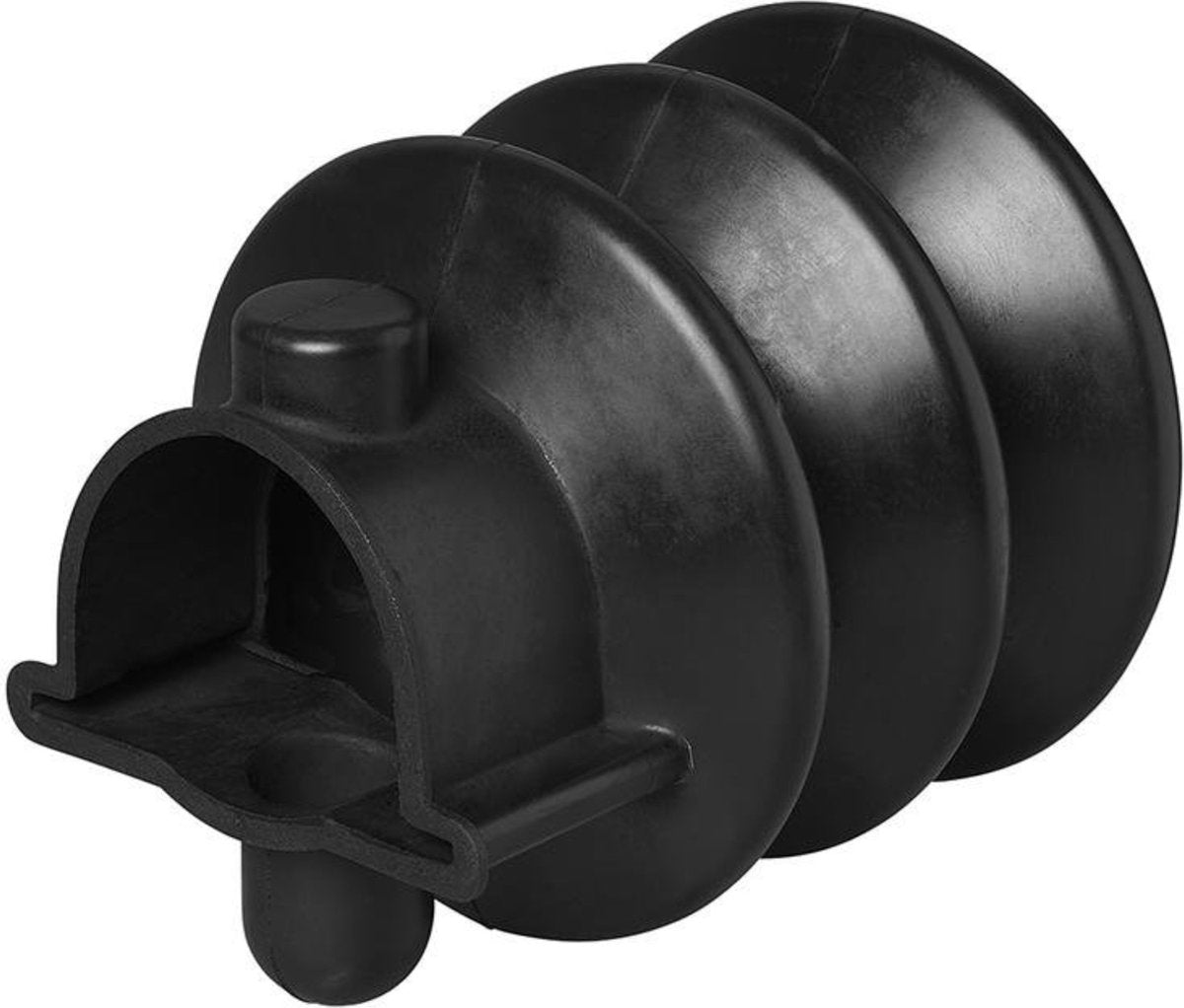 Cache-poussière Proplus pour frein à inertie - ø 55 mm - caoutchouc - noir - 125 mm