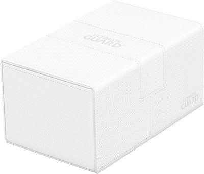 Ultimate guard twin flip'n'tray 160+ xenoskin - boîtes à cartes blanches