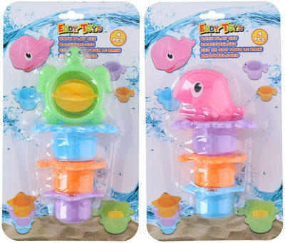 Bath tasses Animaux, 4dlg.