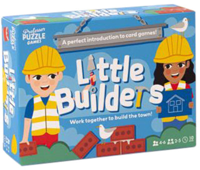 Jeu de société Asmodee Little Builders pour enfants de 4 à 6 ans – Jeu de mémoire coopératif, jeu de construction pour 2 à 5 joueurs