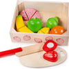 Bigjigs Boîte en bois avec fenêtre de coupe