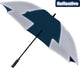 Falcone - parapluie - ø 120 cm - automatique - réfléchissant bleu argent