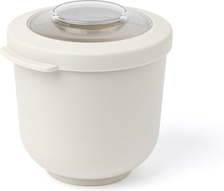 Amuse tylla avoine - 500 ml - boîte à lunch - boîte à lunch - bol avec couvercle - récipient pour aliments frais parfaitement hermétique - boîte à collations pour les déplacements - sans BPA - beige