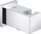 Coude de raccordement mural Grohe euphoria cube - pour douche avec support mural - chrome