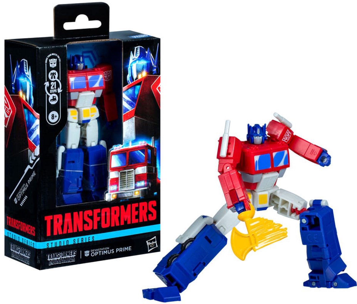 Transformers Hasbro : Devastation Studio Series Deluxe Class Action Figurine Optimus Prime 11 cm