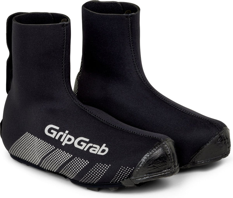 Gripgrab - sur-chaussures de cyclisme d'hiver ride en néoprène imperméables - noir - unisexe - taille l