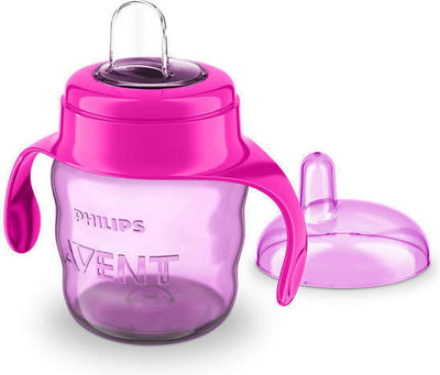 Philips avent avent une tasse avec embout buccal 6m + 200 ml - rose rose