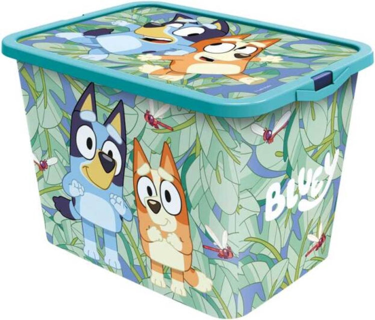 Boîte clic de rangement Pokémon bluey - 23l