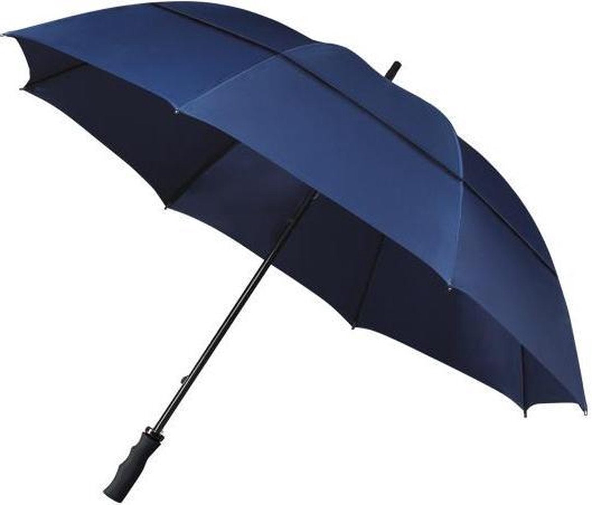 Impliva eco - parapluie de golf - écologique - ø 120 cm - bleu marine
