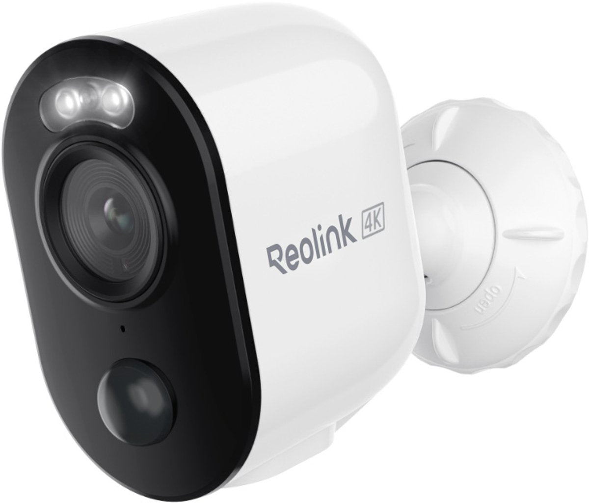 Caméra de surveillance extérieure Reolink 4k sur batterie, WiFi sans fil, détection de personnes, véhicules, animaux, vision nocturne couleur