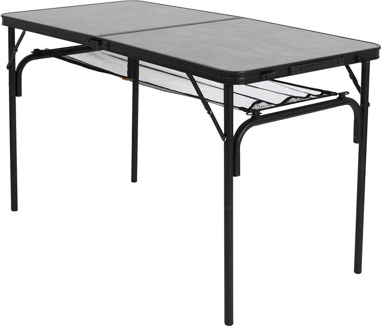 Bo-camp - industriel - table - northgate - modèle valise - 120x60 cm