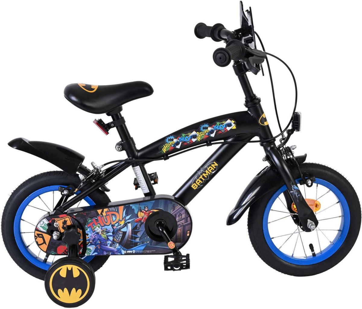 Batman Children's Bike Boys 12 pouces Black deux freins à main