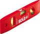 Sola niveau à bulle plastique ptm5 20, 20cm 3 ampoules hobby rouge magnétique - 01430601 - 01430601