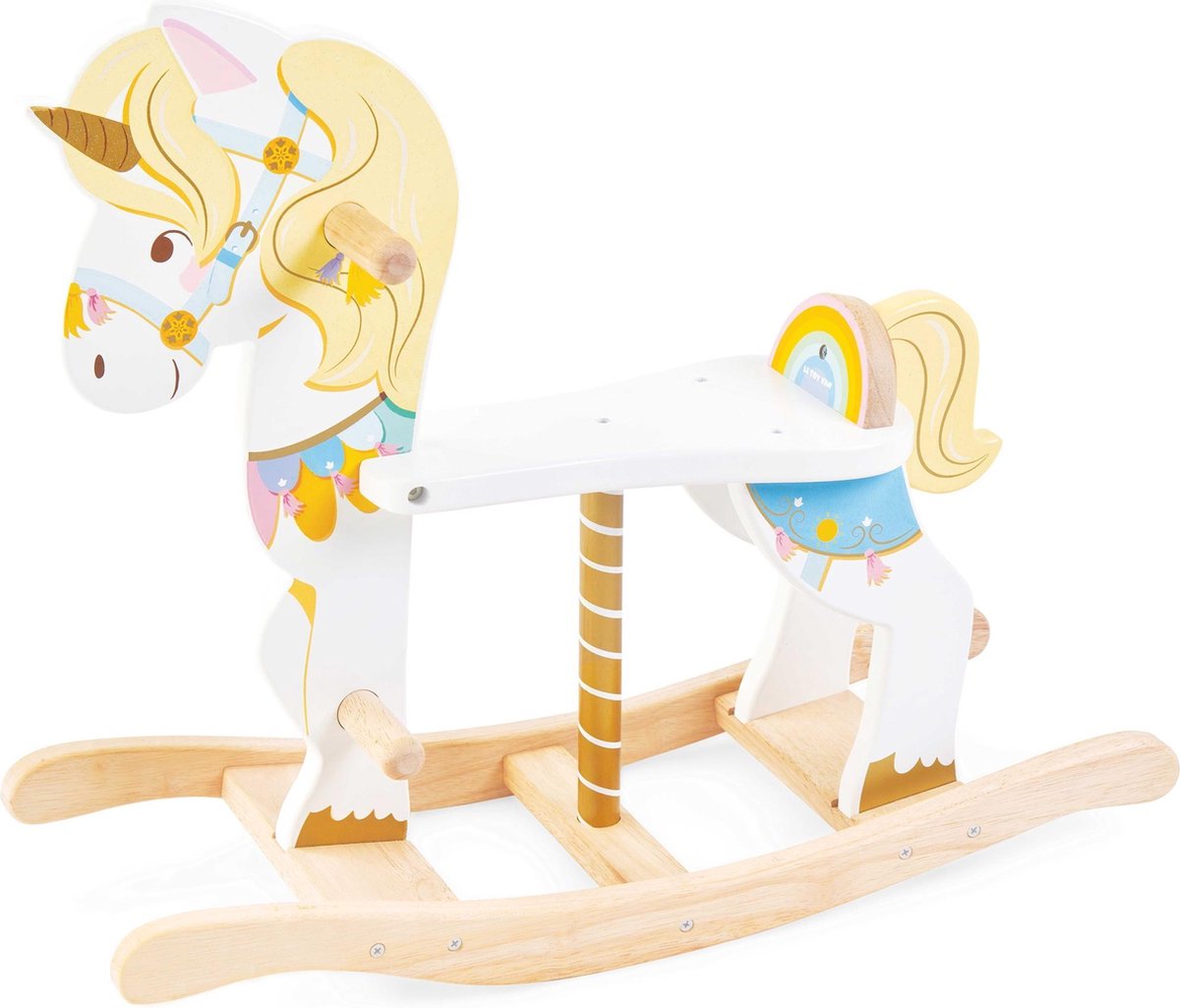 Le jouet de Toys de LTV - Carrousel licorne à bascule.