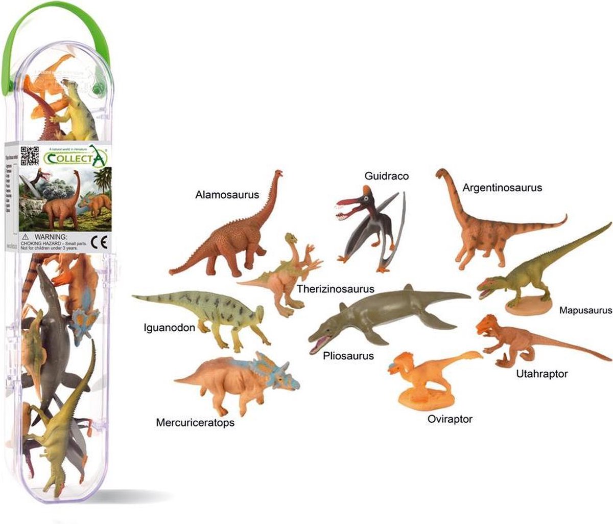 Collecta set de jeu dinosaures junior - 12 pièces à partir de 4 ans